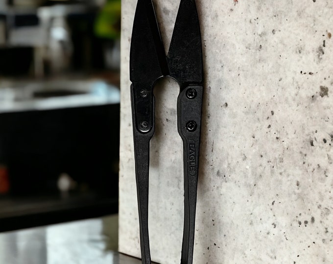 Made in America Bonsai Clippers: Black Metal Shears