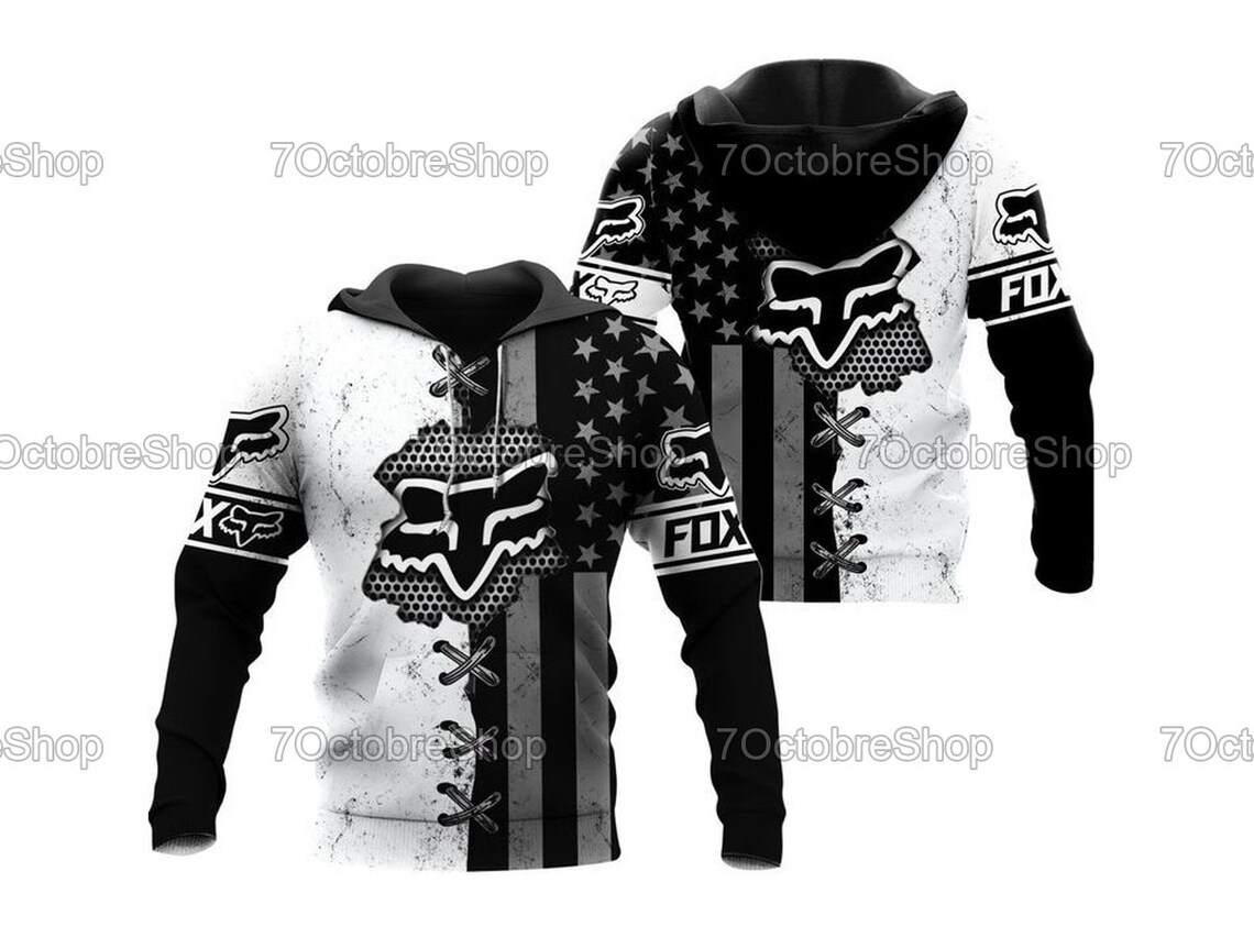 Fox Racing Hoodie/Zip Hoodie Gift For Motocrycler Fox Dirt Etsy