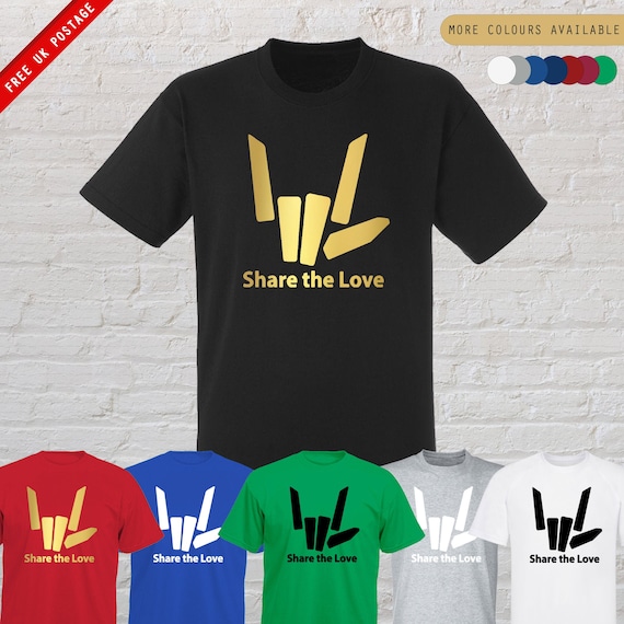 Share-The-Love Cool Kids T-Shirt Teen Short Sleeve Youth Tees Boys Girls Share-The-Love Cool Kids T-Shirt Teen Short Sleeve Youth Tees Boys Girls