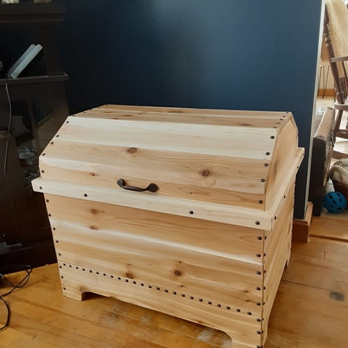 Hope Chest Cedar Chest Graduation Gift Dowry Chest Rustic Etsy