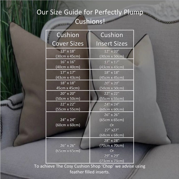 Best Guide to Sizing Cushion Pads for 45cm