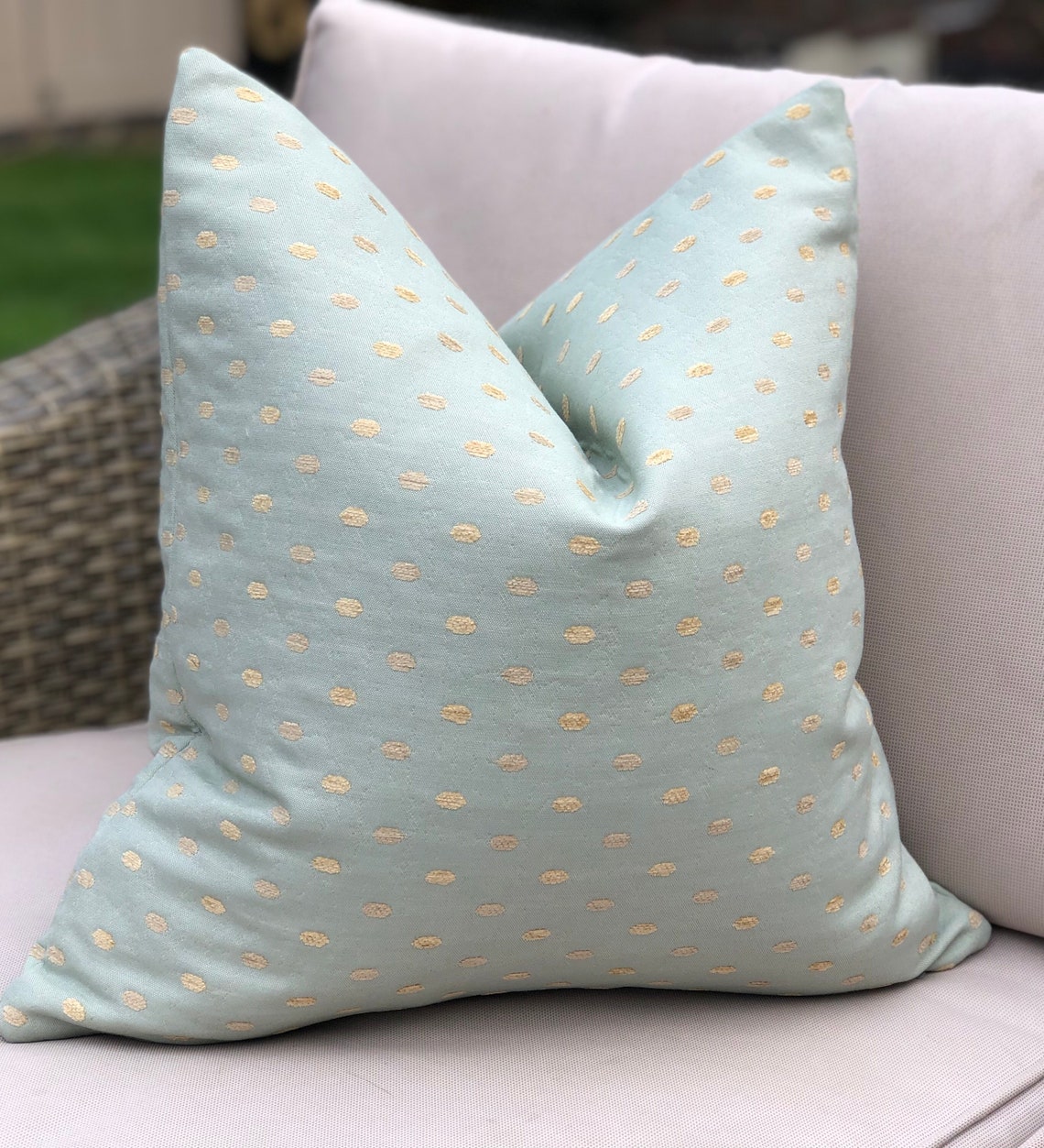 Duck egg blue cushion cover/pillow cover country/ costal Etsy