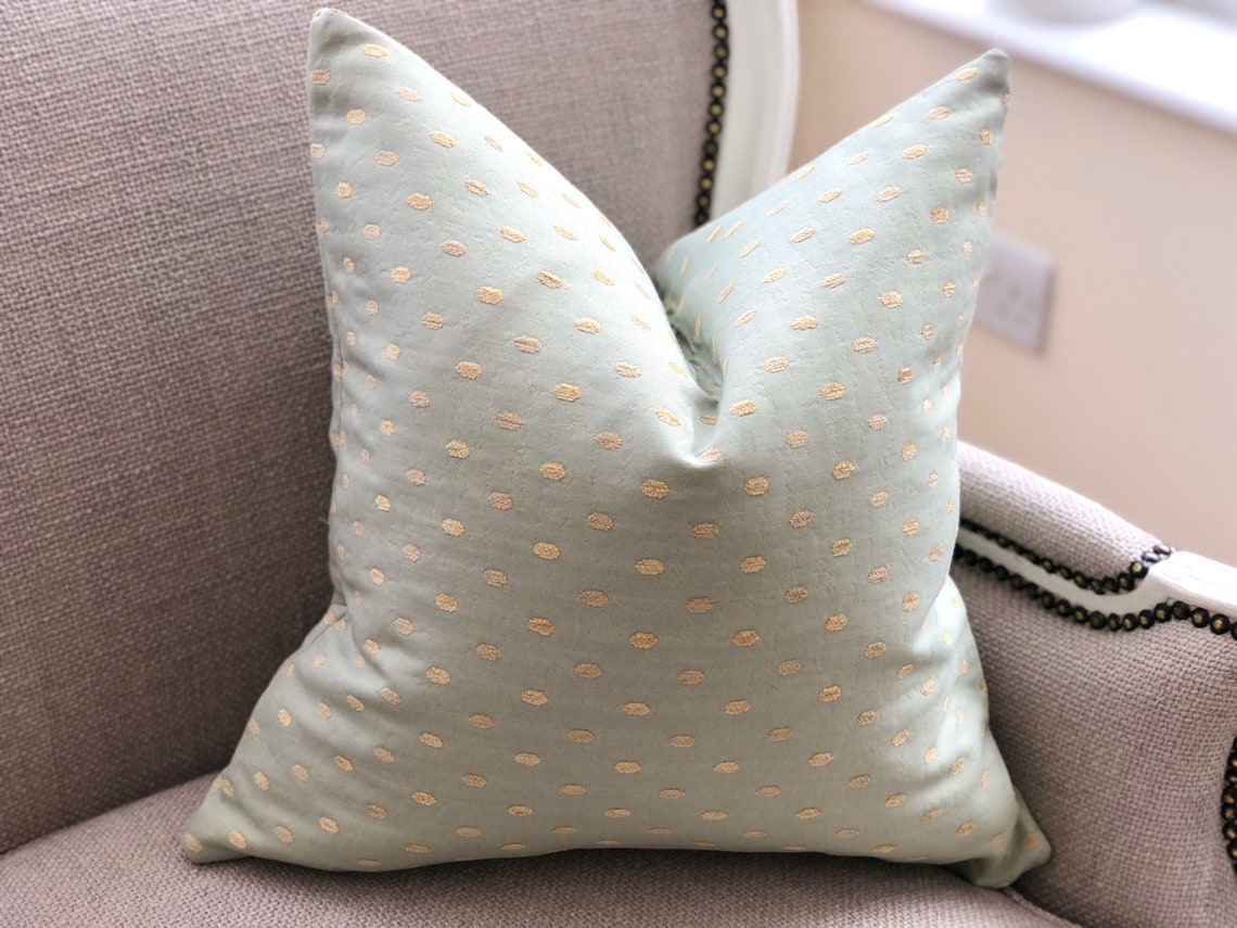 Duck egg blue cushion cover/pillow cover country/ costal Etsy