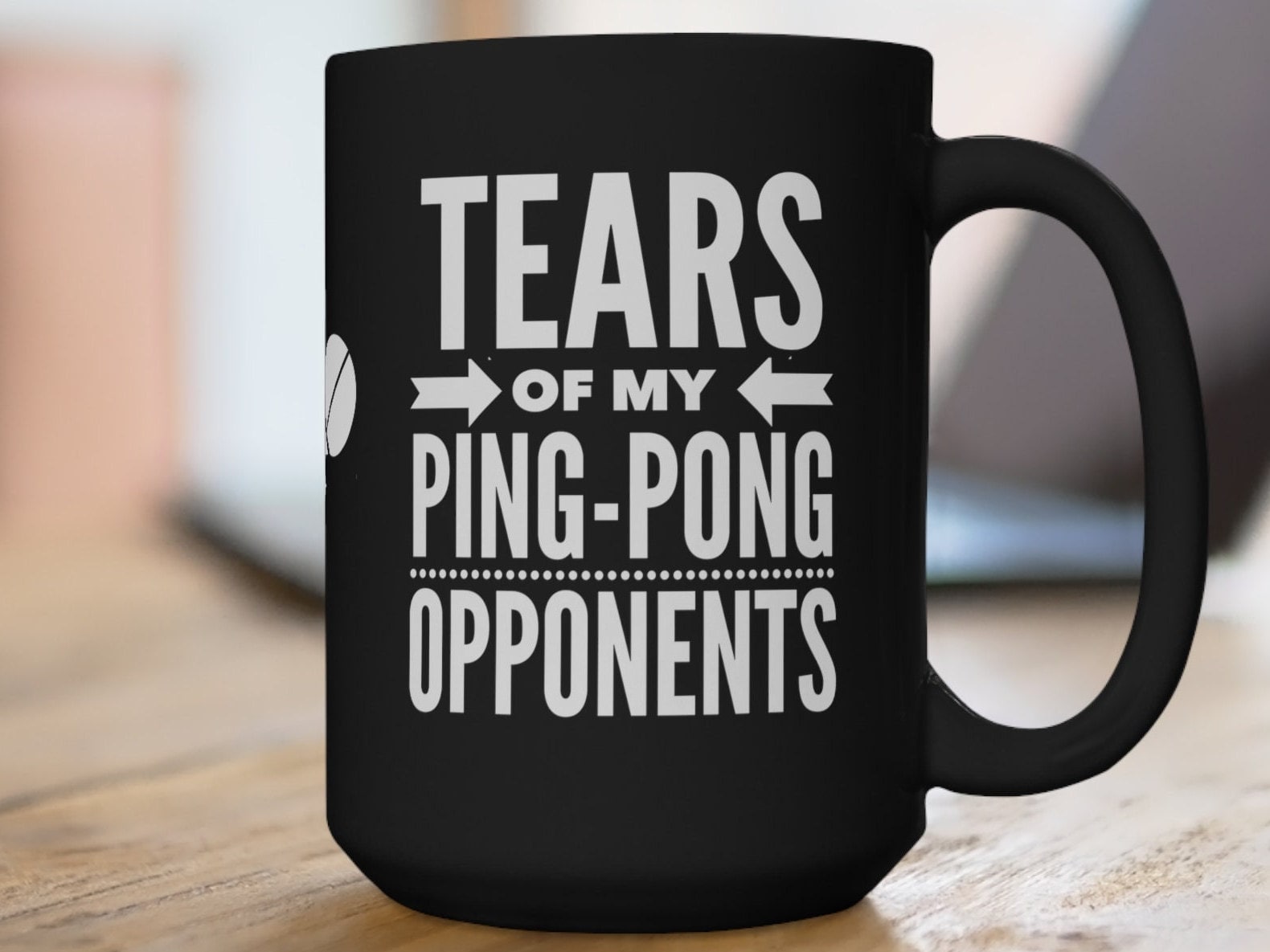 cadeau drôle homme viril ping pong' Mug