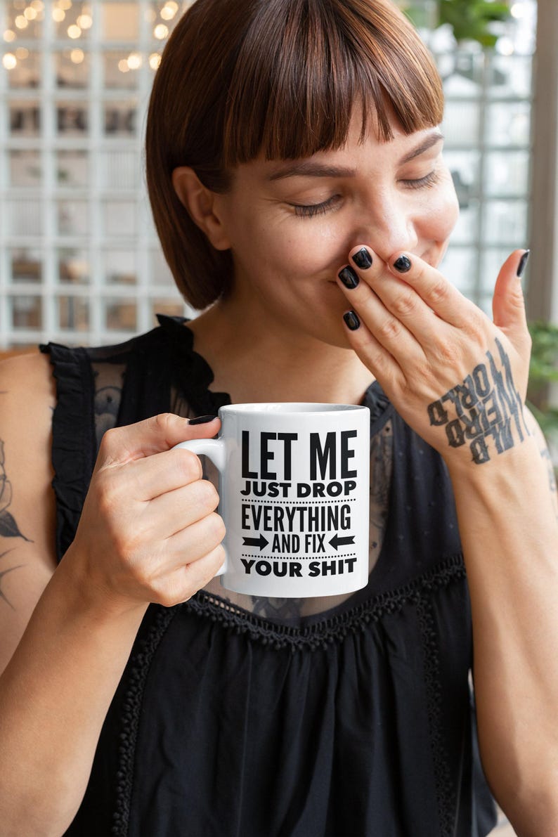 Funny Handyman Gift Funny Coffee Mug Sarcastic Mug Inappropriate Coffee Mug Adult Humor Mug Funny Dad Gift Funny Contractor Gift for Him image 2