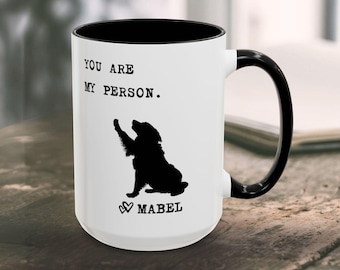 Personalisierte Golden Retriever Becher Geschenk für Hundemama Benutzerdefinierte Golden Retriever Geschenk Hundemama Tasse Hund Papa Geschenk von Hundeliebhaber Geschenk für Haustierbesitzer