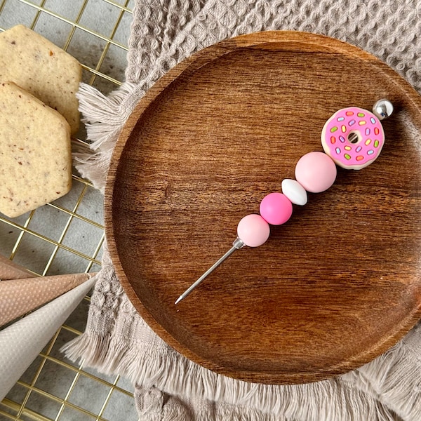 Donut Royal Icing Nadel - Kekse verzieren - Cookies dekorieren - Donut Cookie Scribe Tool, Keksschreiber für Zuckerguss - Versandkostenfrei