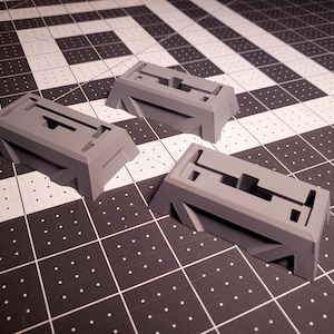 Bases des poutres de la station spatiale Major Matt Mason Nouveau !