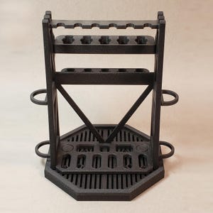 Deck Plates Blaster Rack, 1/6 Scale STAR WARS, Action figure Display Stands,