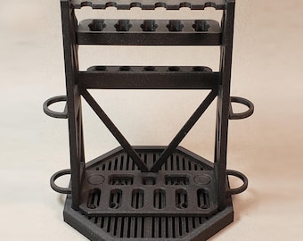 Placas de cubierta Blaster Rack, escala 1/6 STAR WARS, soportes de exhibición para figuras de acción,