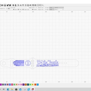 We The People Apple Watch Lightburn file with template