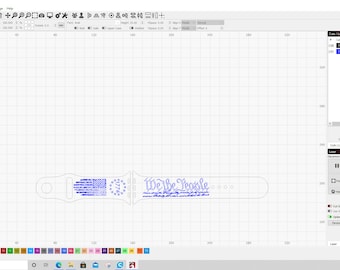 We The People Apple Watch Lightburn file with template