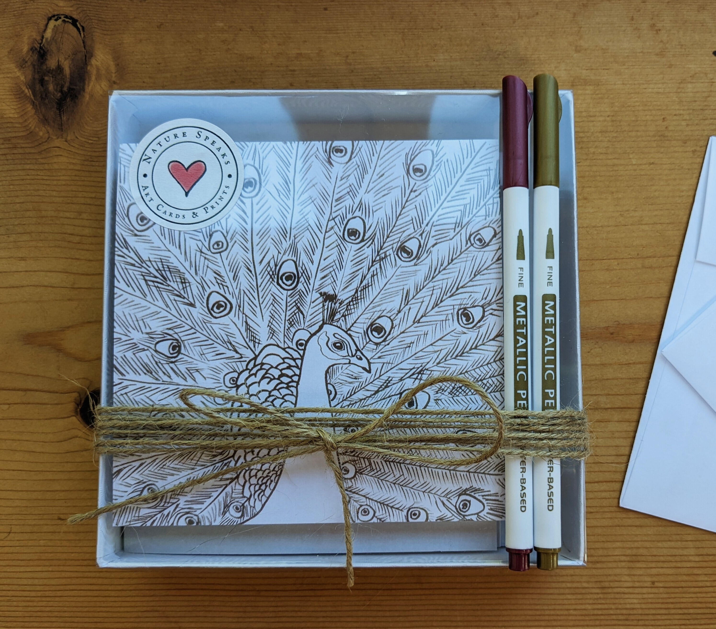 Coloring Cards, Set of 4 - Etsy