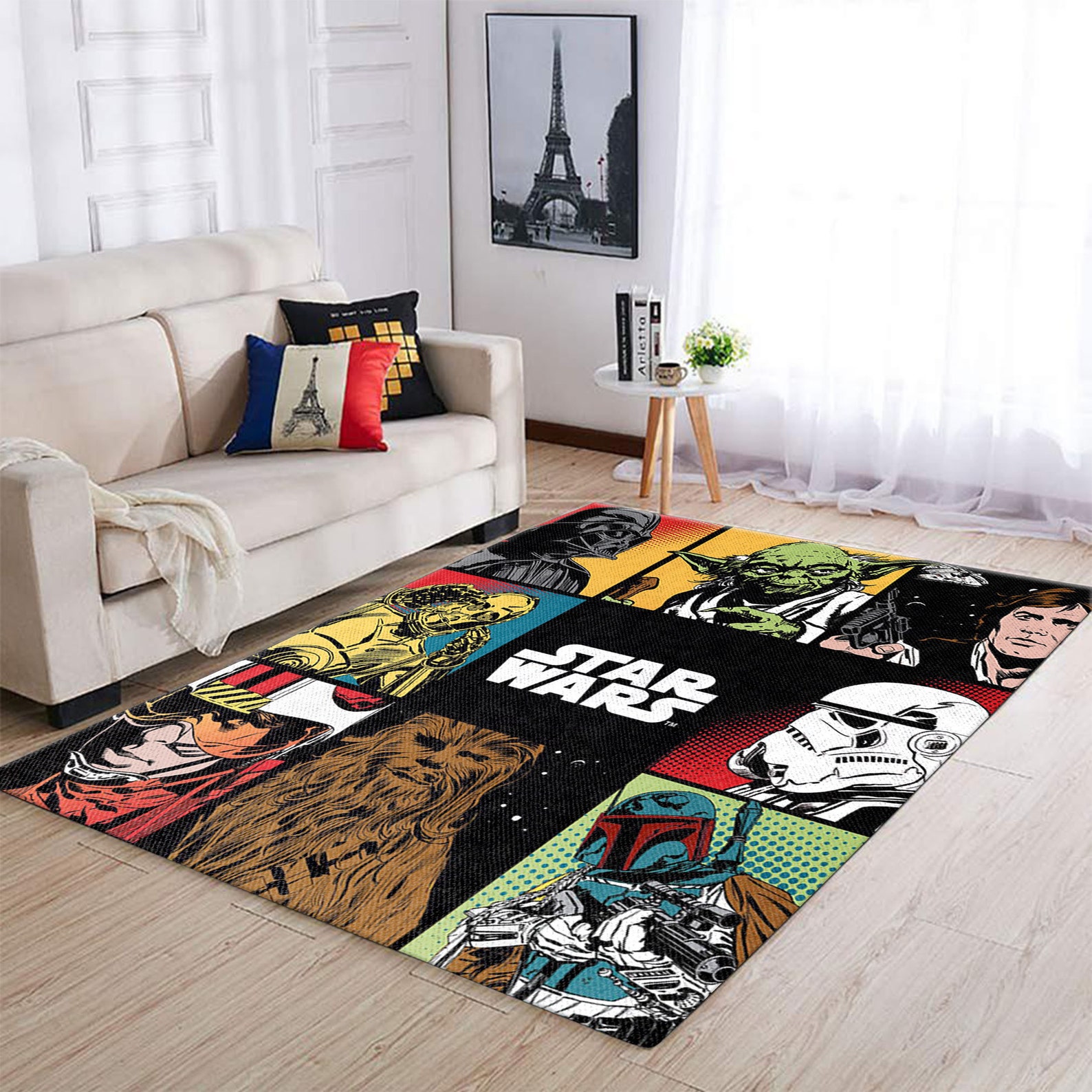 Star Wars Rug Star Wars Movie Area Rugs Gift For Fan Star Etsy