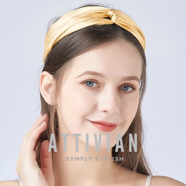 Silk Headband Etsy
