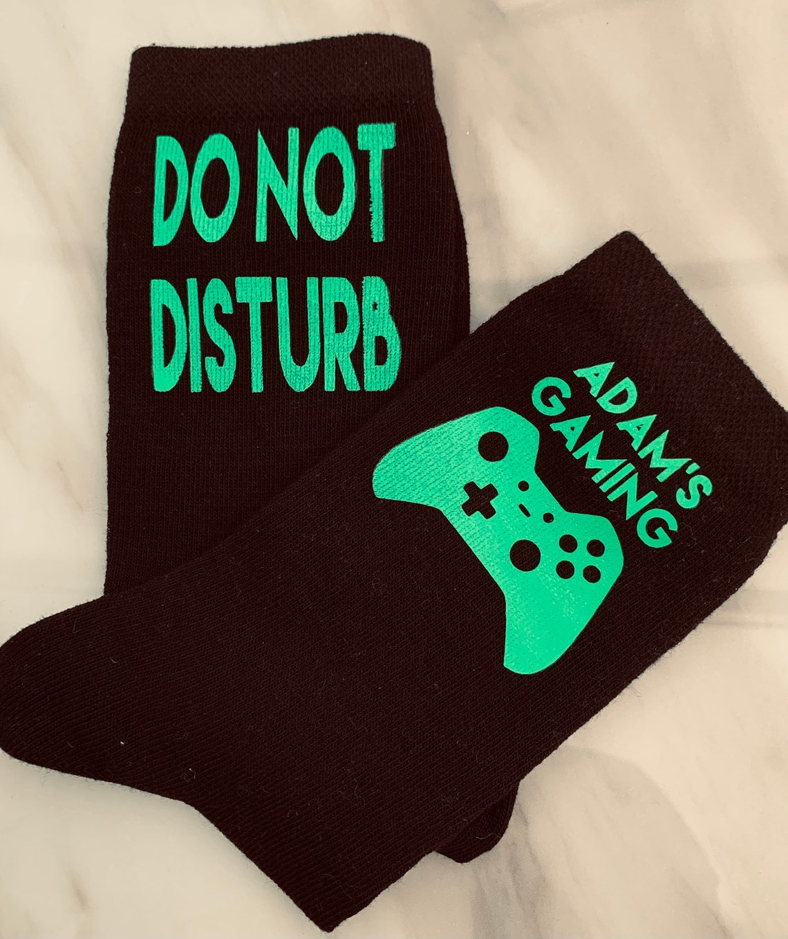 Personalised Xbox colour gaming socks suitable for boys/ Etsy