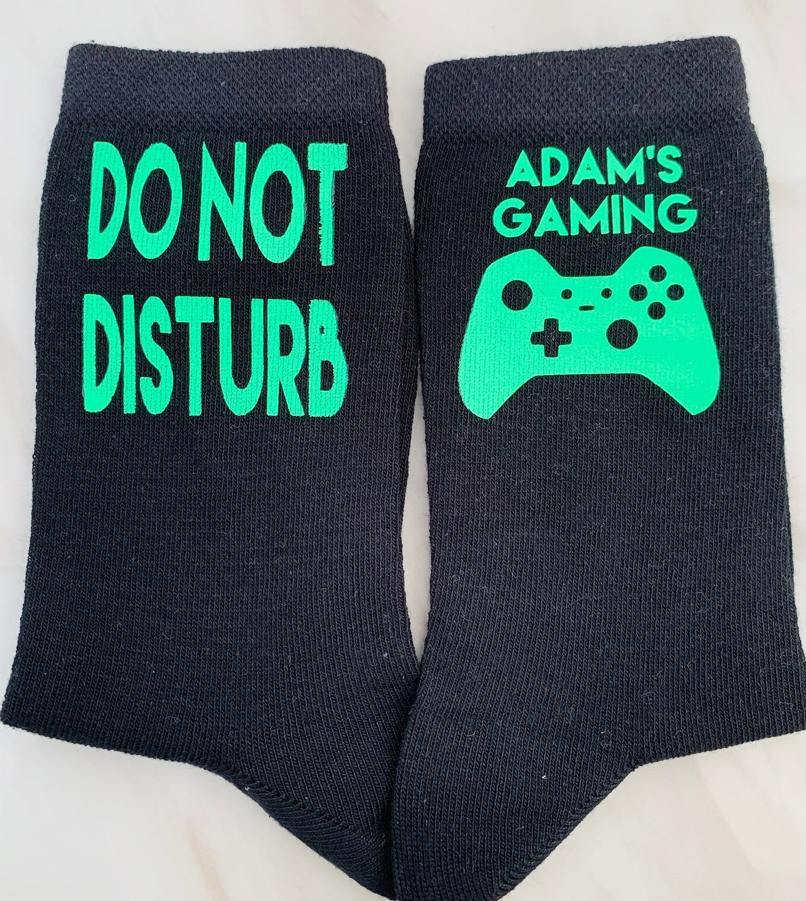 Personalised Xbox Colour Gaming Socks Suitable for Boys/ Etsy UK