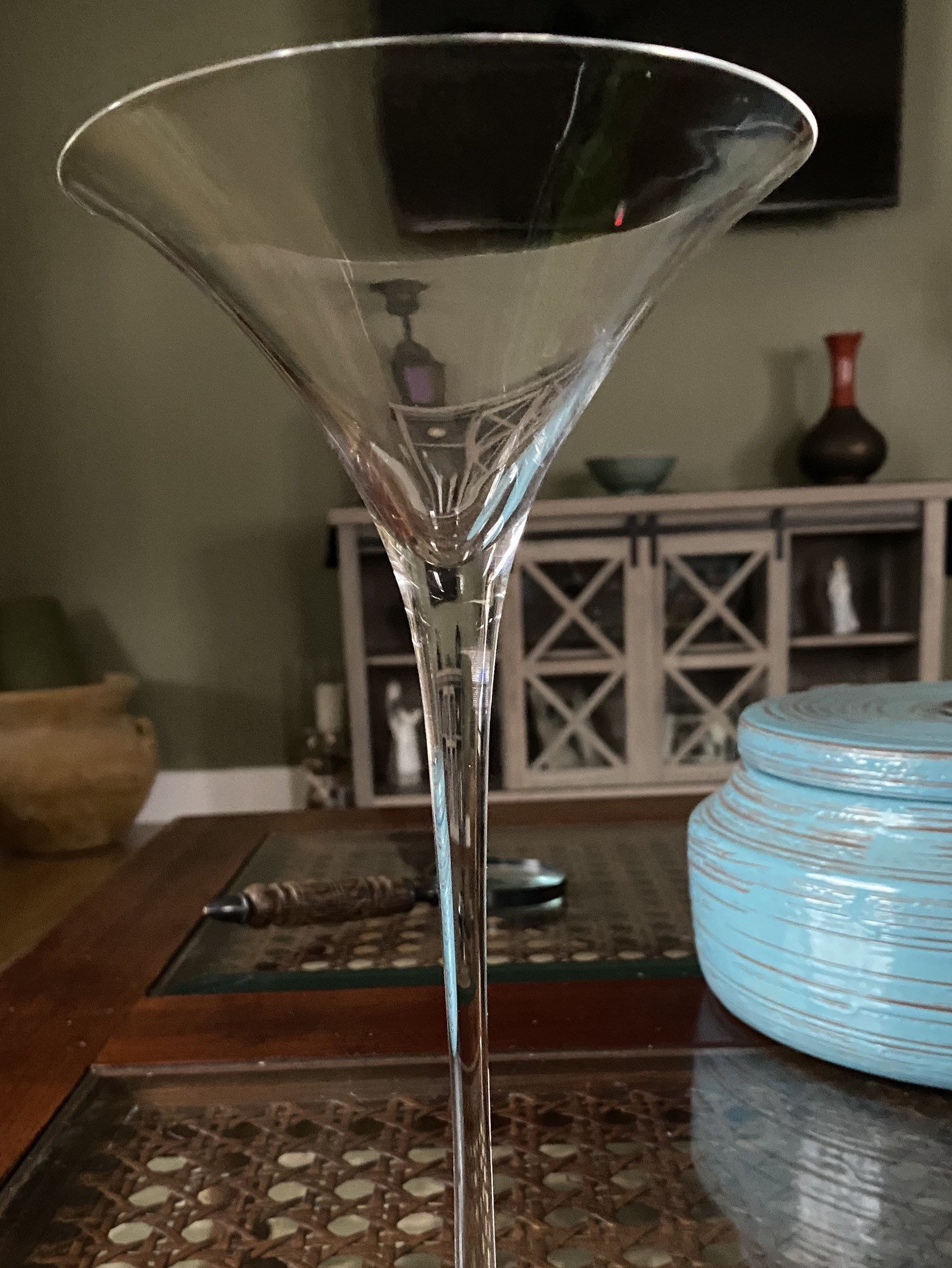 Long Stemmed Martini Glasses Etsy