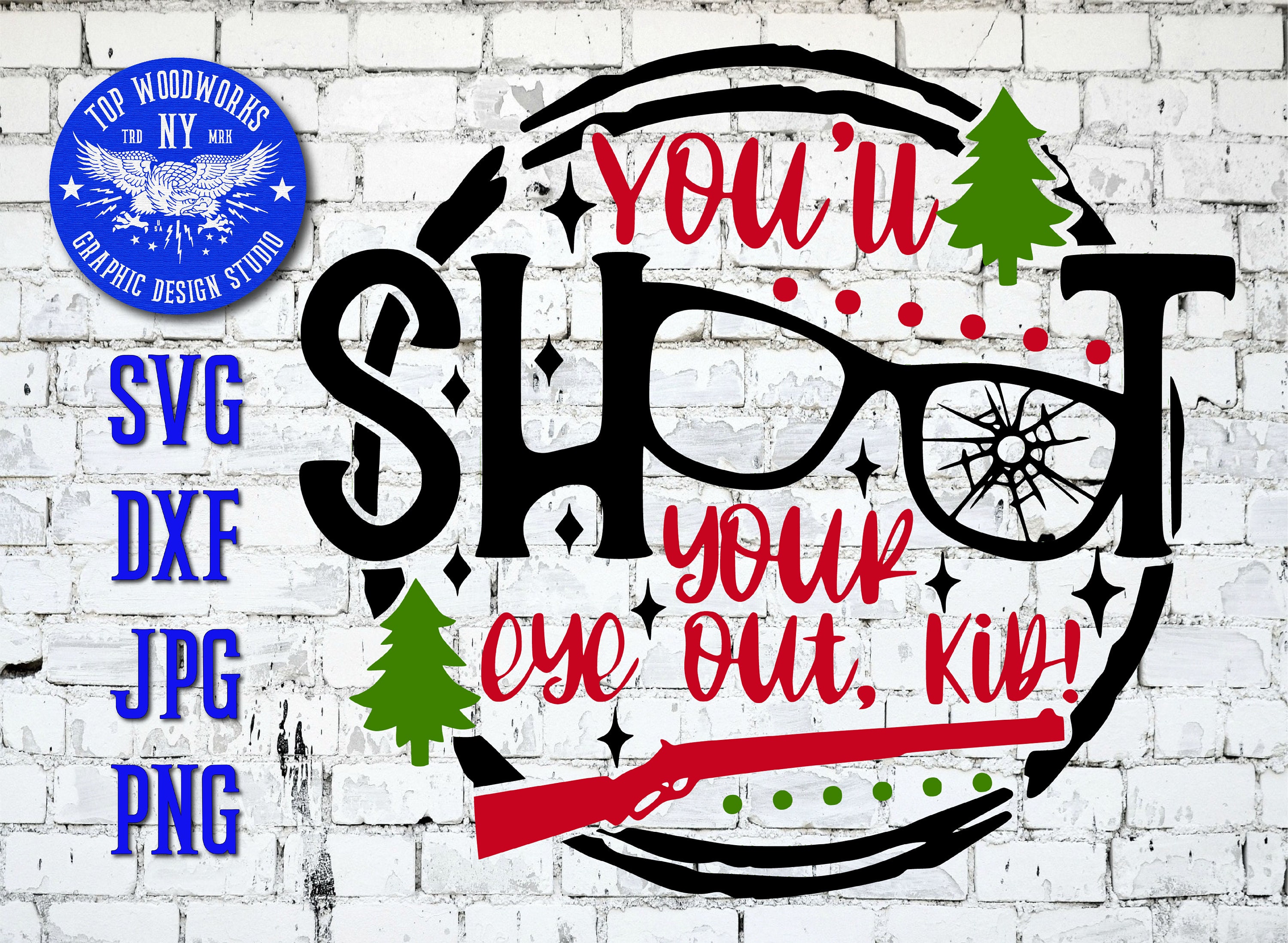 Materials Christmas Story You'll Shoot Your Eye Out Kid Ralphie Quote