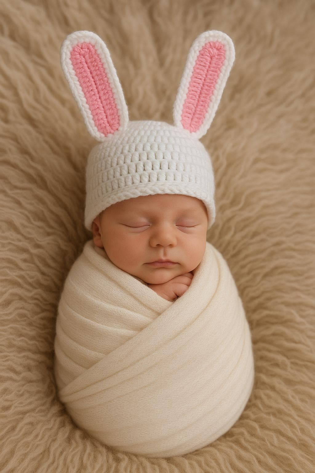 37 Bunny Beanie Crochet Patterns: Perfect for Every Skill Level and Season! 15 Crochet Newborn Bunny Beanie Pattern: Easy DIY Baby