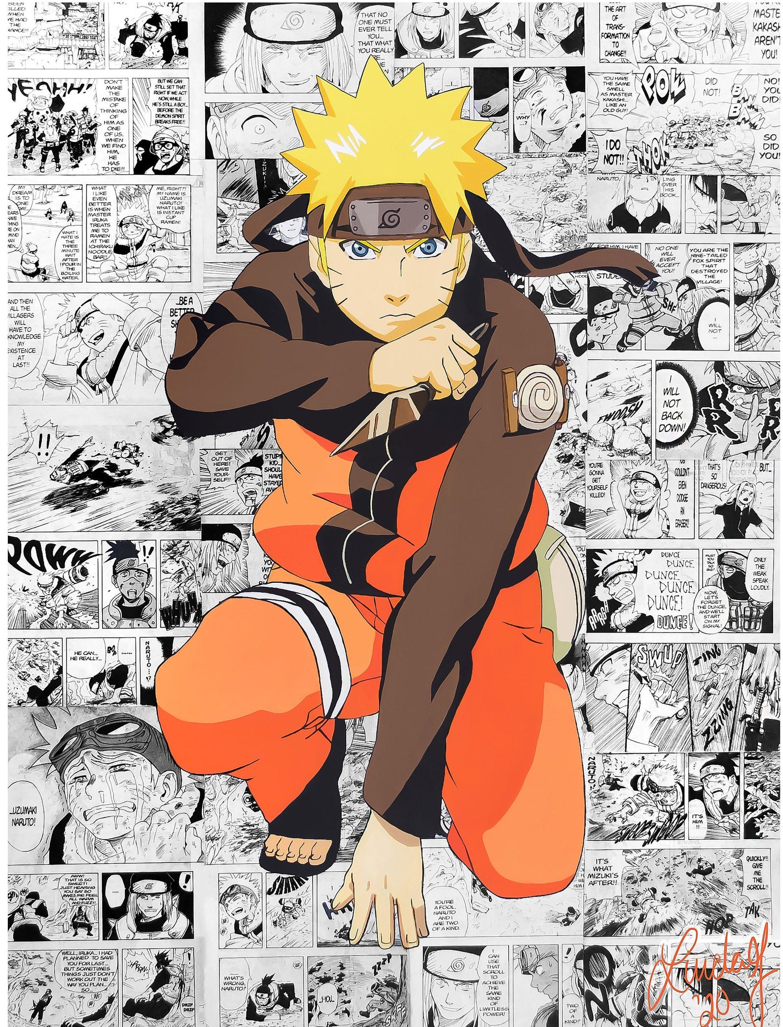 Naruto Canvas Print Wall Art Decor | Etsy