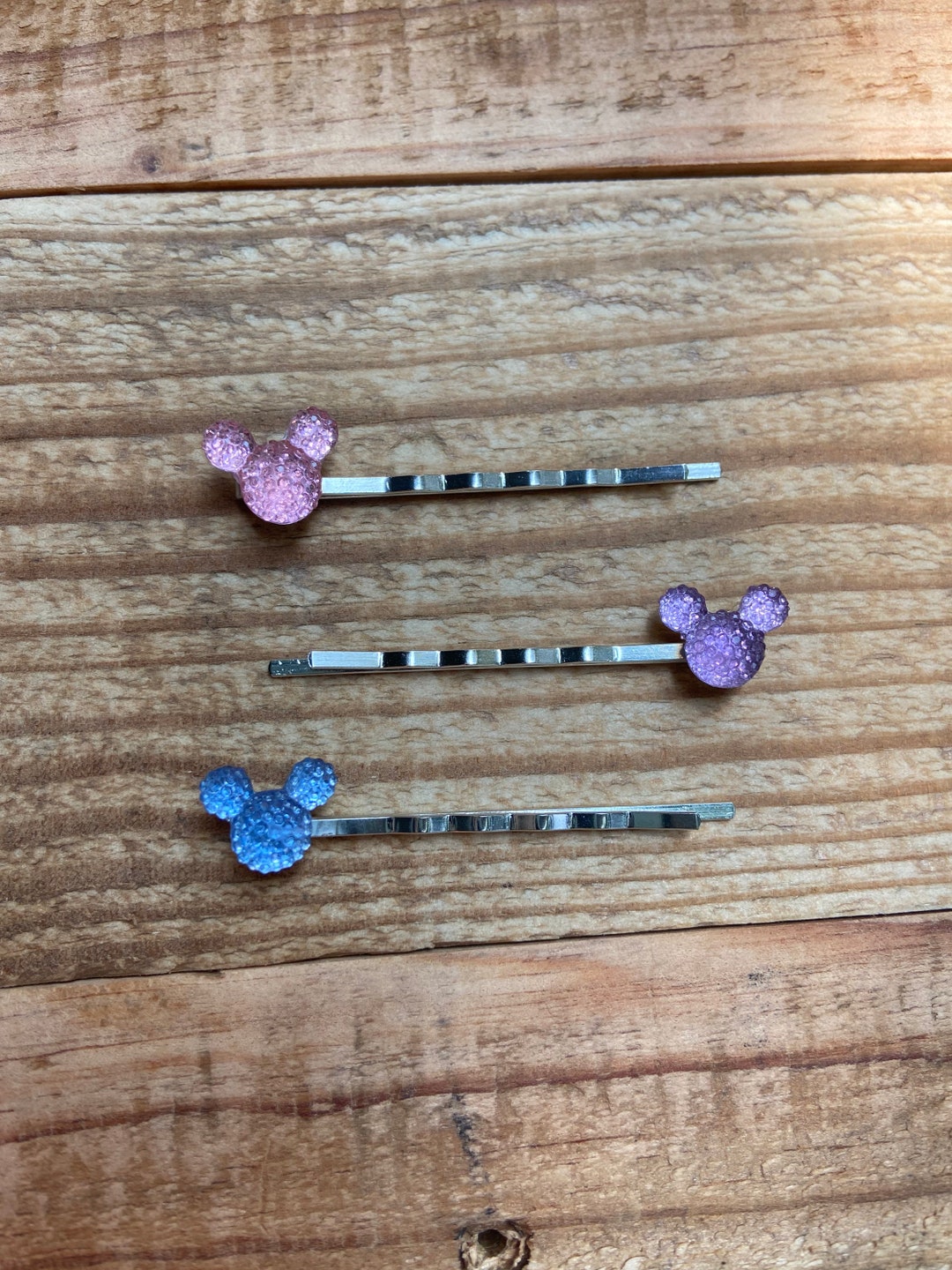Mickey Mouse Inspired Hair Pins / Bobby Pins / Hair Clips / - Etsy
