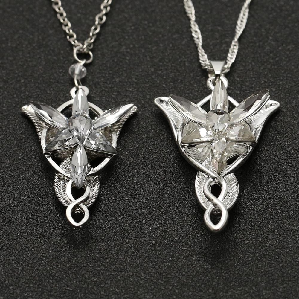 LOTR Arwen Evenstar Necklace Lord of the Rings Elfstone Etsy UK