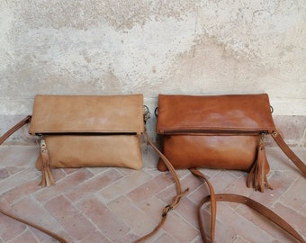 Sac en cuir marocain,sac Boho,sac à bandoulière en cuir ,sac berbère en cuir, sac en cuir femme,Handmade en cuir authentique