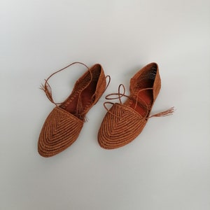 Natural raffia sandals, Raffia shoes for women, handmade raffia mules, summer sandals, gift for her, Moroccan raffia