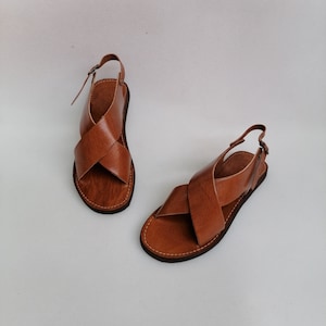 Marokkaanse leren sandalen voor dames - handgemaakt - hoogwaardig Marokkaans vakmanschap