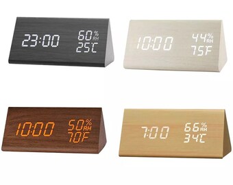 Desktop Clock Etsy