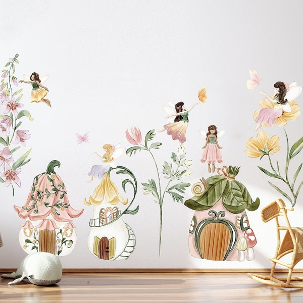 Fairy Wall Decal - Etsy