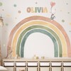 Rainbow Wall Decal Large Nursery, Rainbow Wall Sticker Kids Room, Vinyl ...