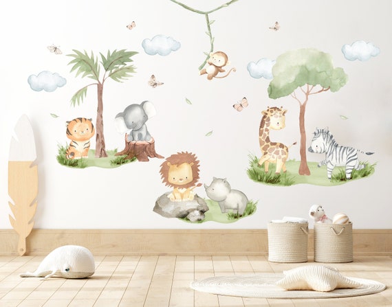 Cute Little Animal Wall Sticker Cute Little Animal Wall Sticker