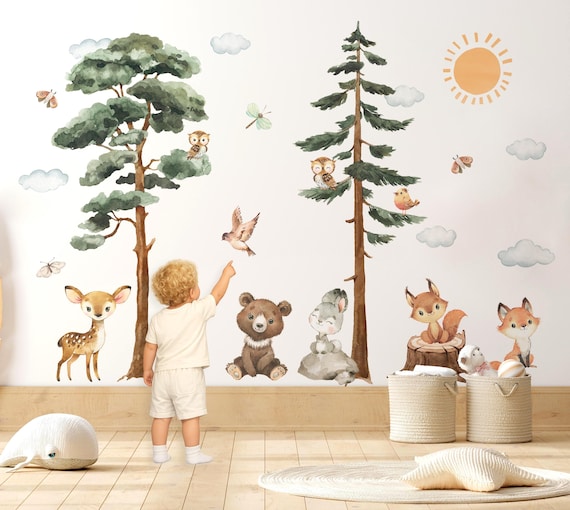 Sarah Duke Graz Design - Adesivo Da Parete Per Cameretta Dei Bambini Motivo 1064360