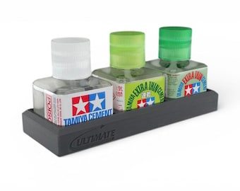 Ultimate Triple Glue Bottle Holder (for Tamiya)