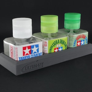 Ultimate Triple Glue Bottle Holder (for Tamiya)