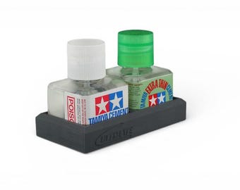 Ultimate Double Glue Bottle Holder (for Tamiya)