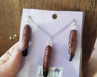 Collares y llaveros para los dedos