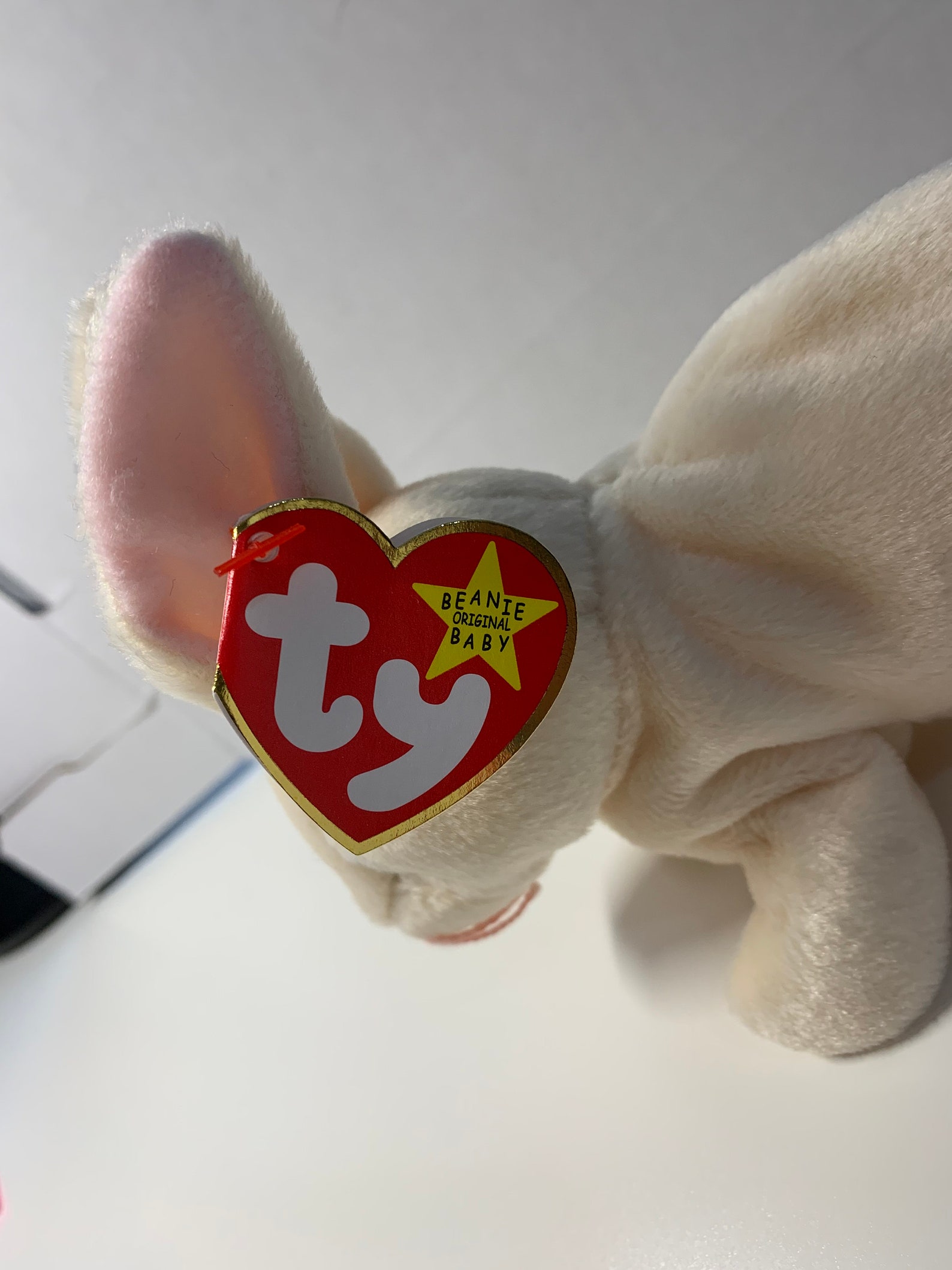 TY Beanie Baby NIBBLER the Vintage Bunny With Errors Etsy