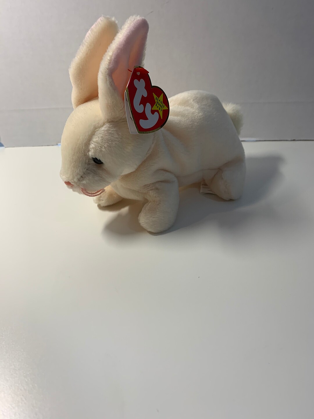 TY Beanie Baby NIBBLER the Vintage Bunny With Errors Etsy