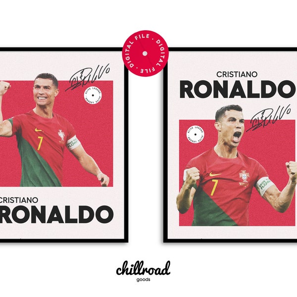 Ronaldo Signed Card - Etsy UK