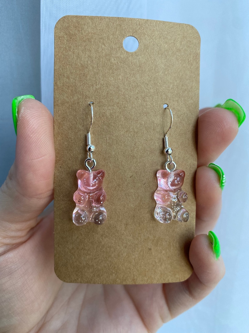 Gummy bear earrings