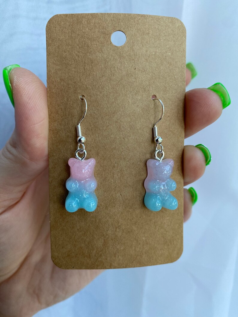 Gummy bear earrings