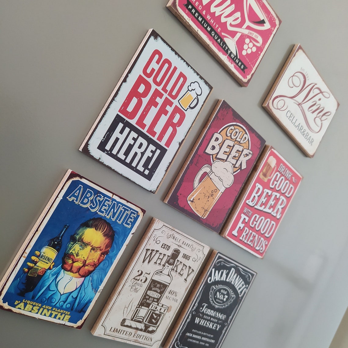 Beer Refrigerator Magnet - Busch Light