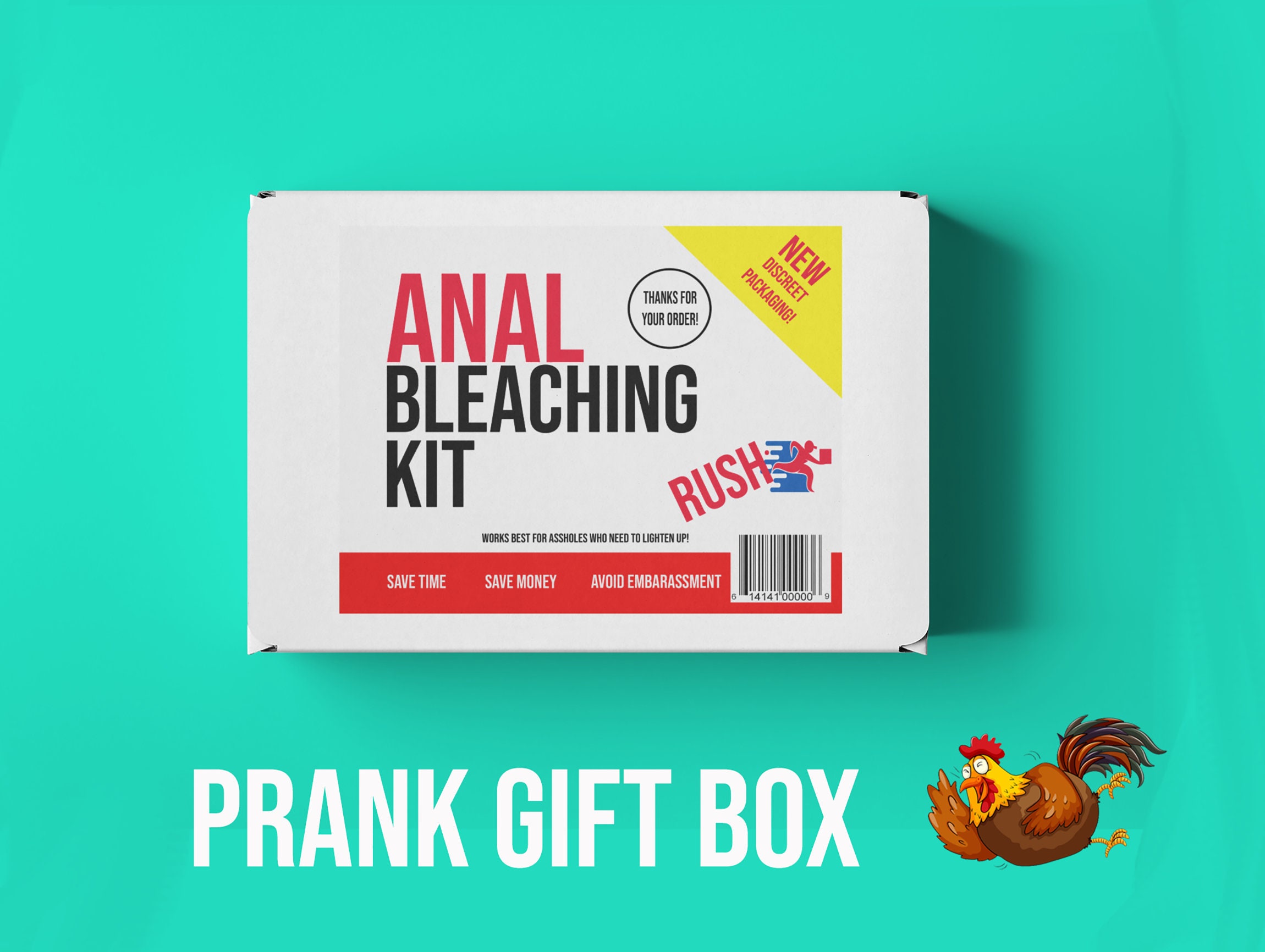 Herpes Testing Kit Gift Box Unique Gift for Men Funny Gift Etsy