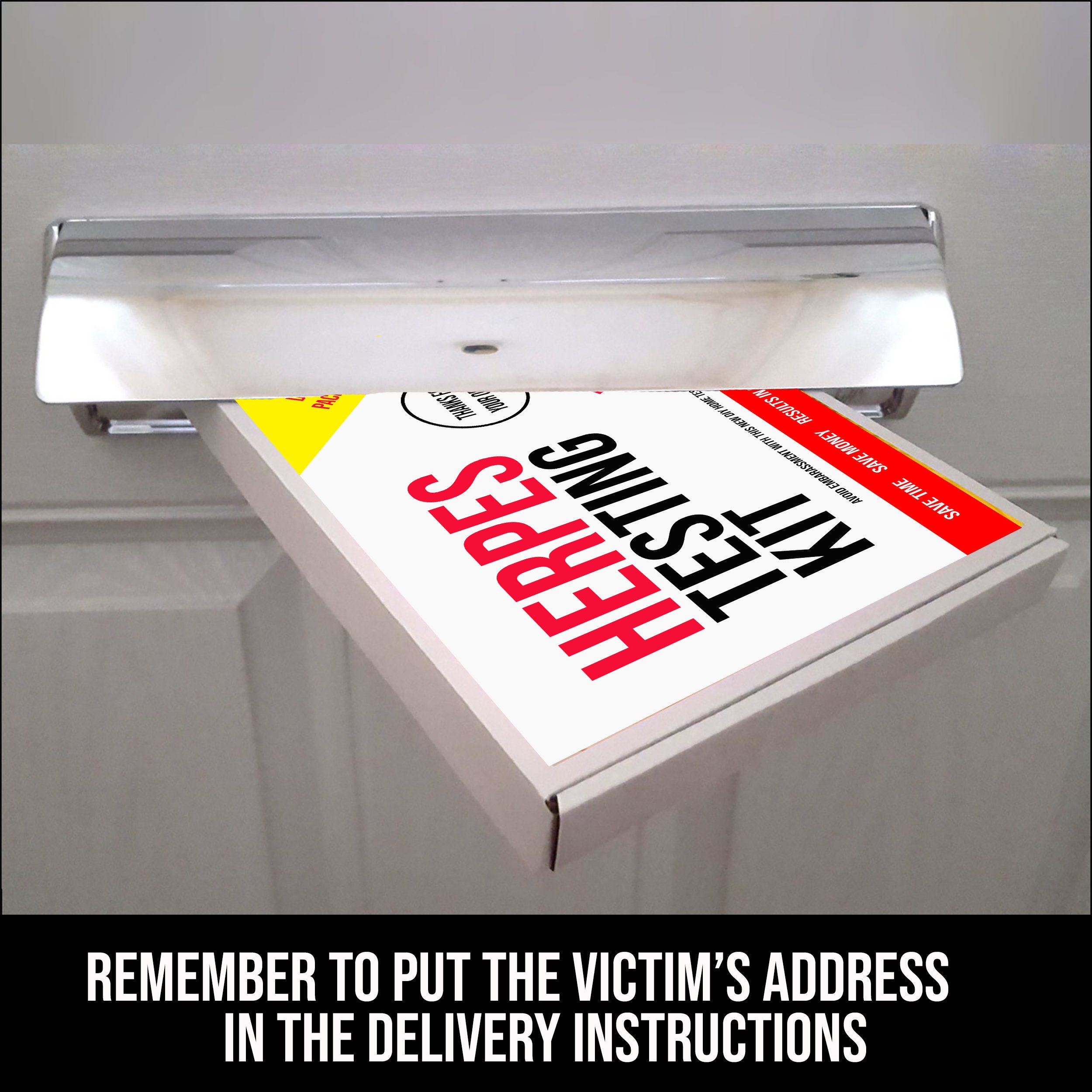 Herpes Testing Kit Gift Box Unique Gift for Men Funny Gift Etsy