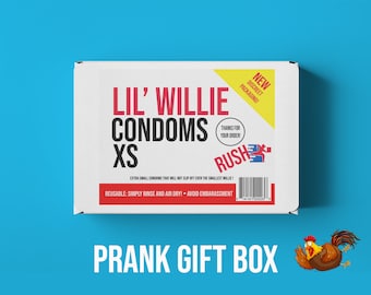novelty gift Small willy Pecker Condoms Hen Do Stag Party Joke 