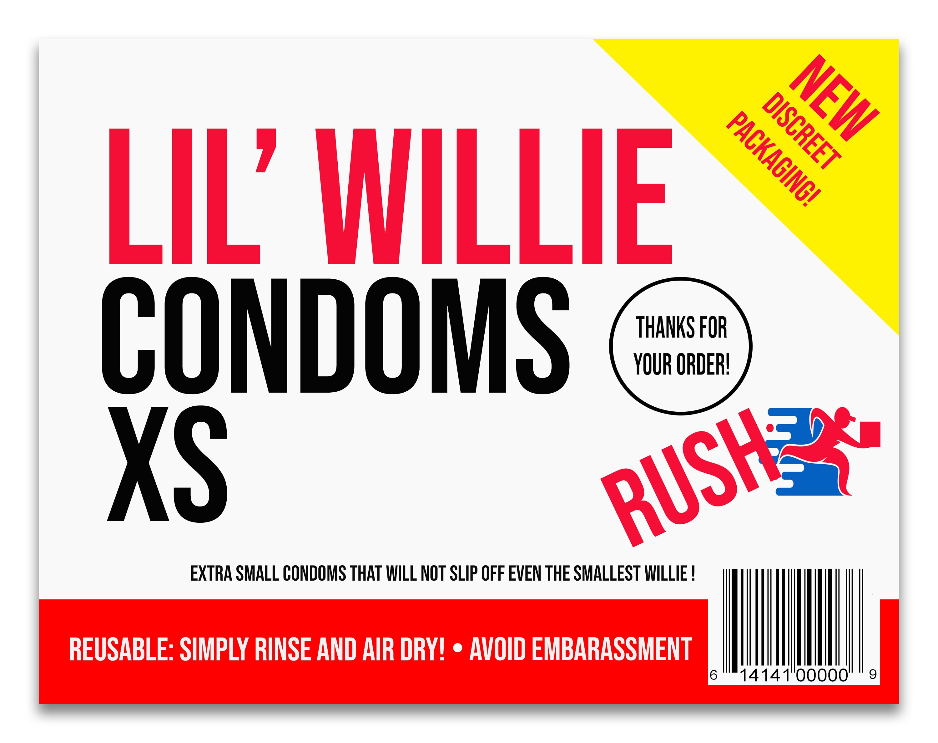 Little Ricky Condoms Lil' Willie Condoms Prank Gift Box, Unique Gift for Men, Funny Gift ...