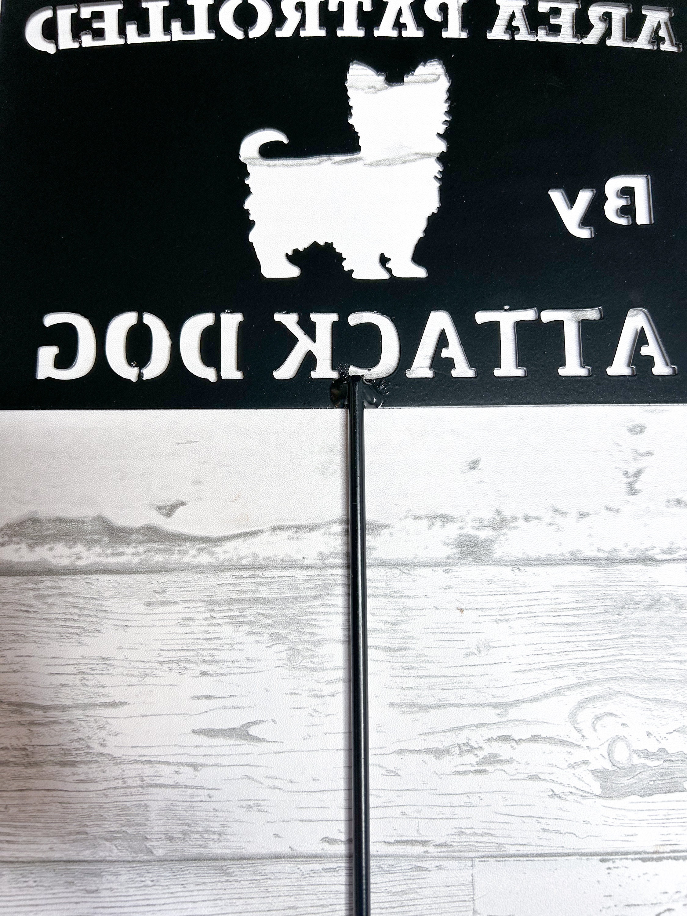 warning-dog-yard-sign-dog-security-yard-art-metal-dog-yard-art